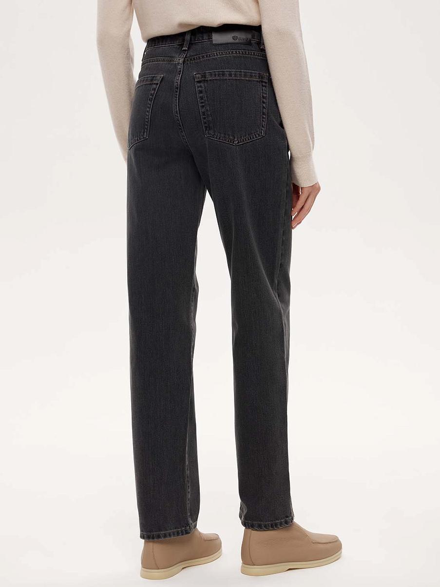 Прямые джинсы из хлопка