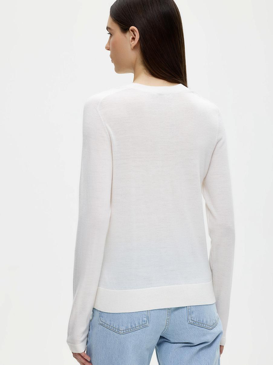 Джемпер из шерсти мериноса