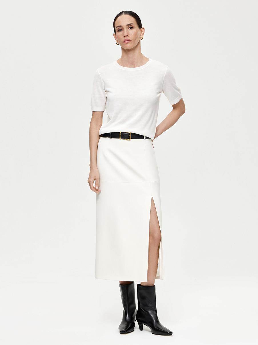 Трикотажная футболка из шерсти мериноса