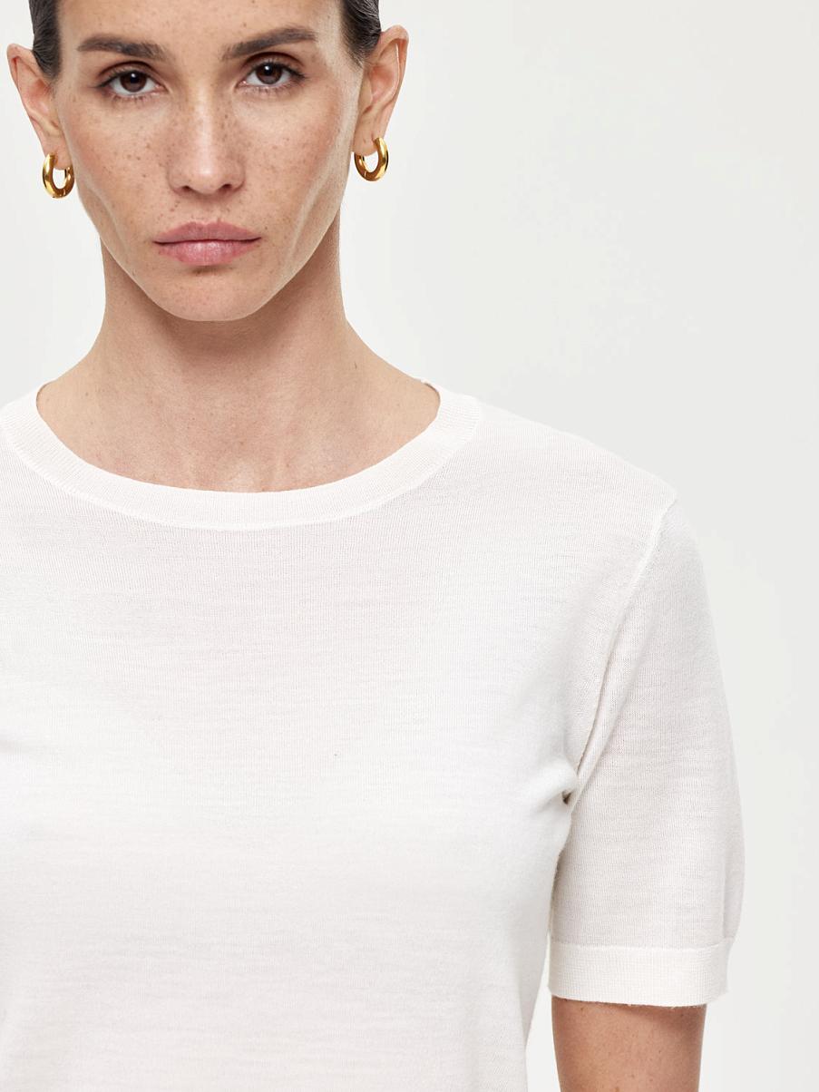 Трикотажная футболка из шерсти мериноса