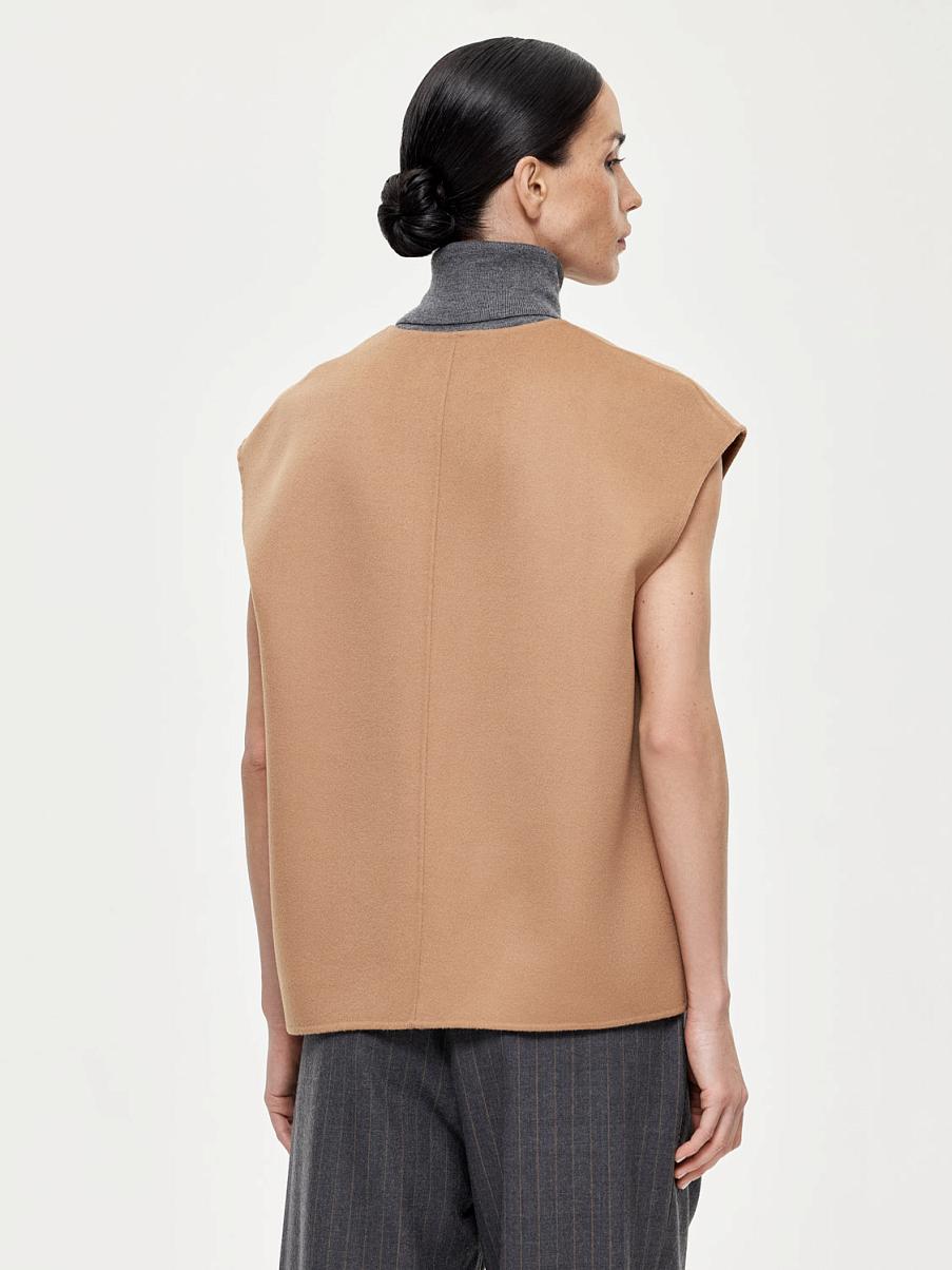 Жилетка из шерсти австралийского мериноса