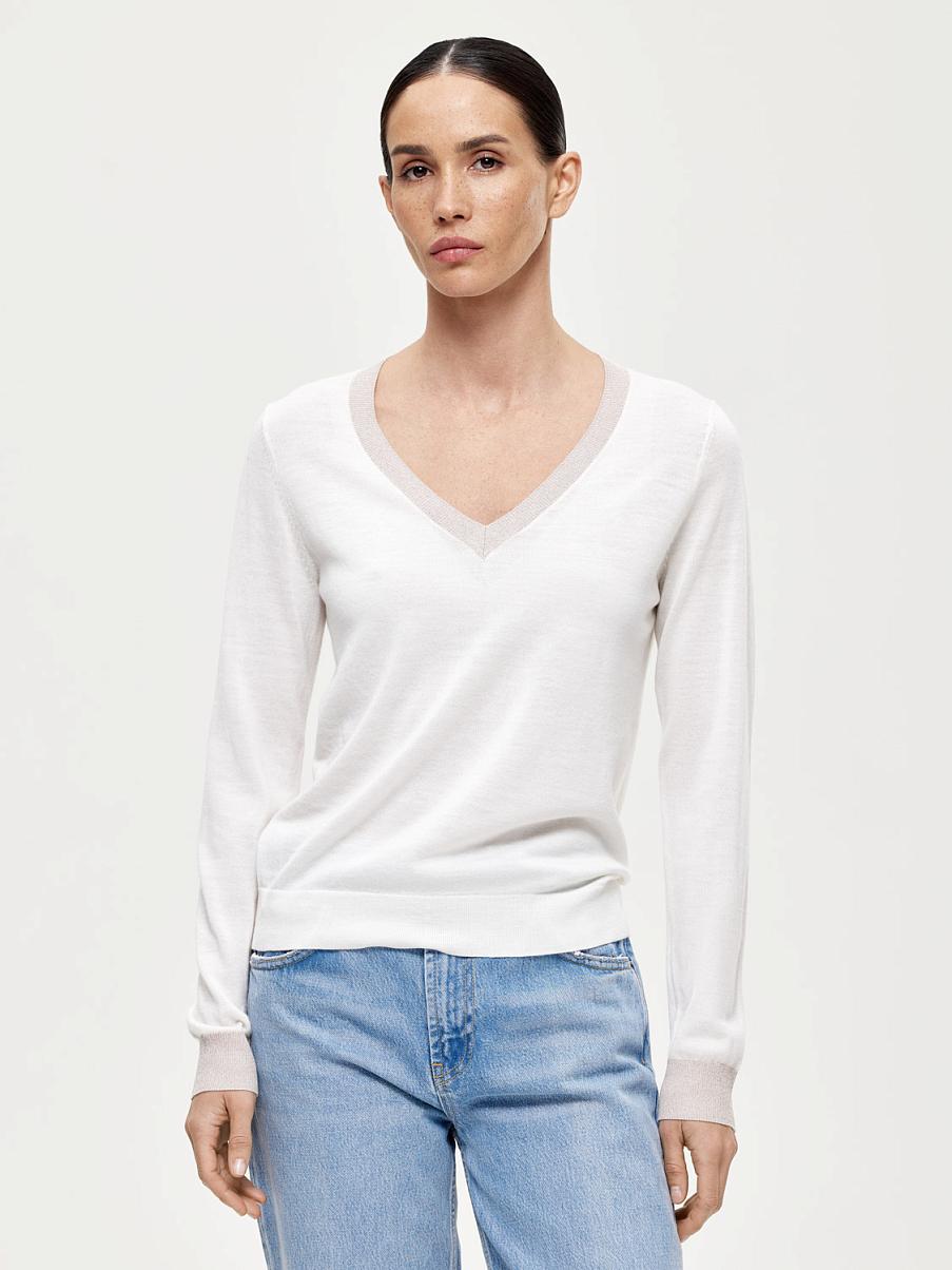 Трикотажный джемпер из шерсти мериноса