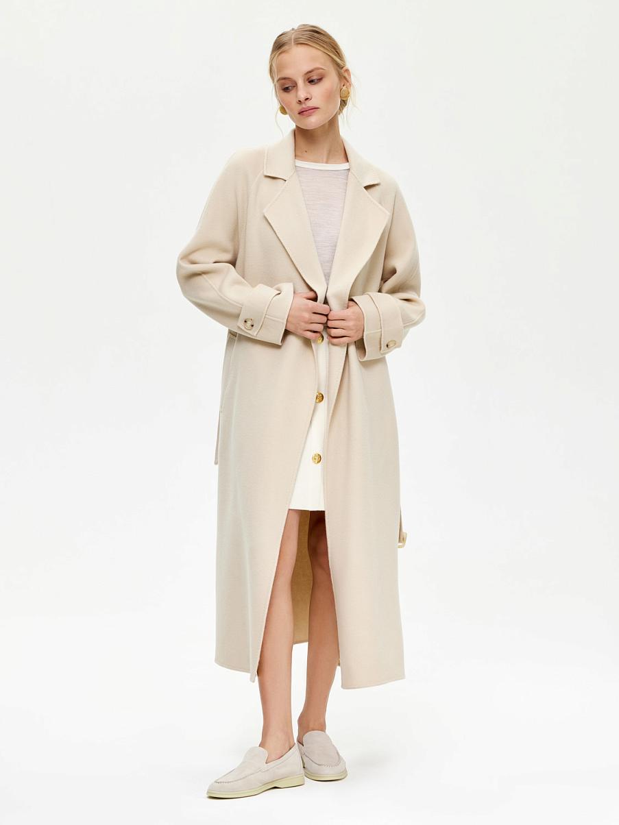 Пальто из шерсти австралийского мериноса