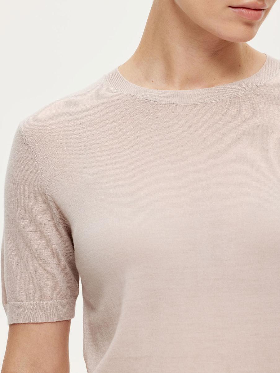 Трикотажная футболка из шерсти мериноса