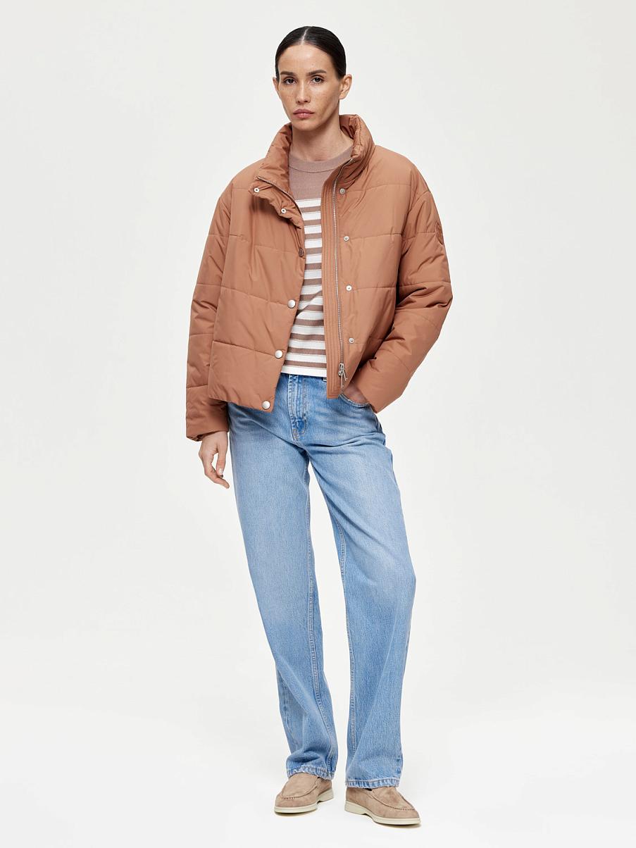 Трикотажная футболка в полоску