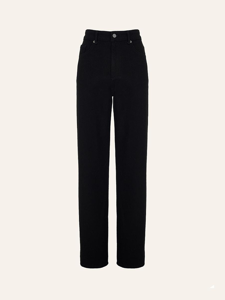 Прямые джинсы из хлопка