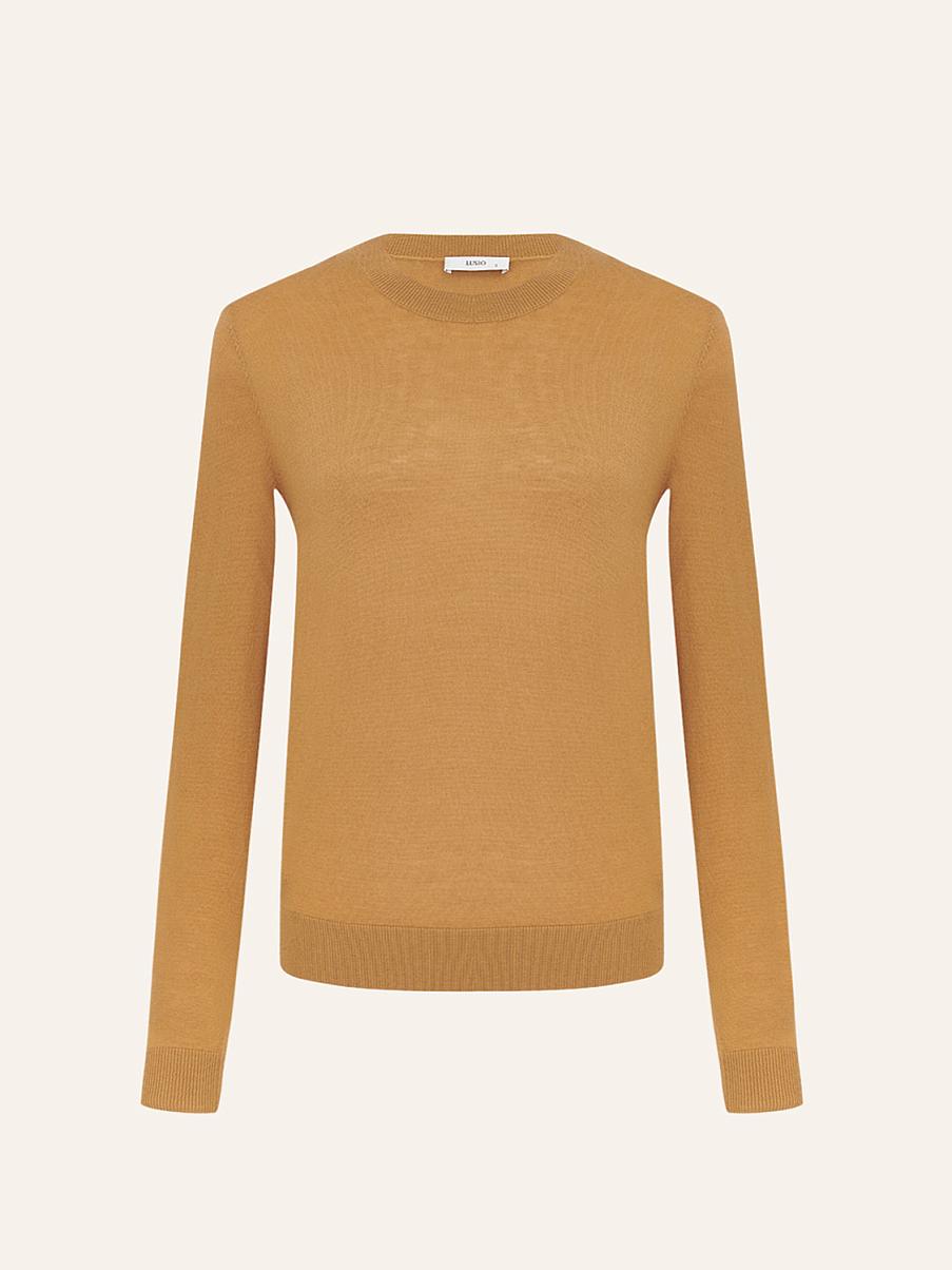 Джемпер из шерсти мериноса