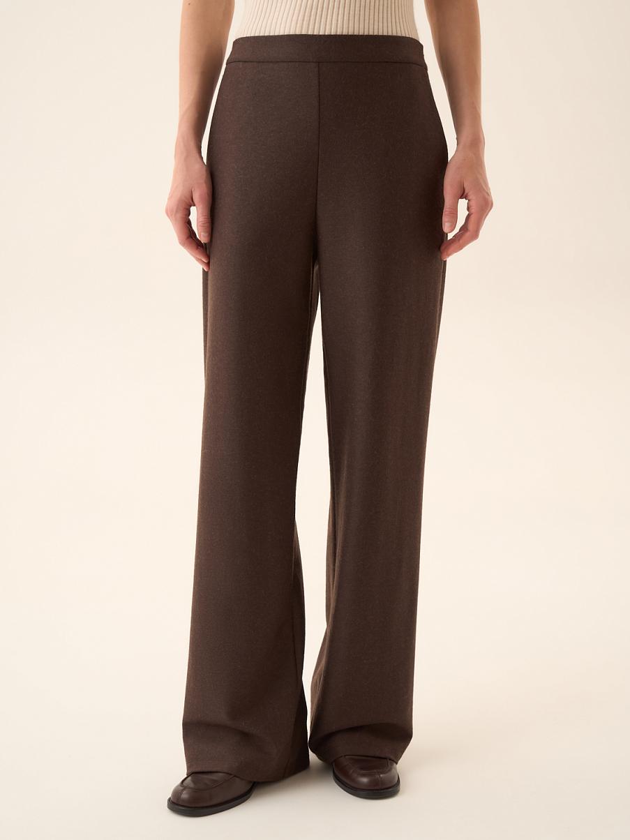 Брюки прямого кроя