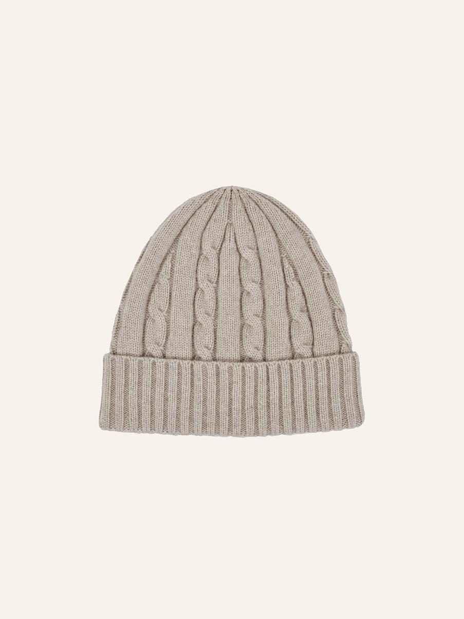 Шапка с шерстью мериноса и кашемиром