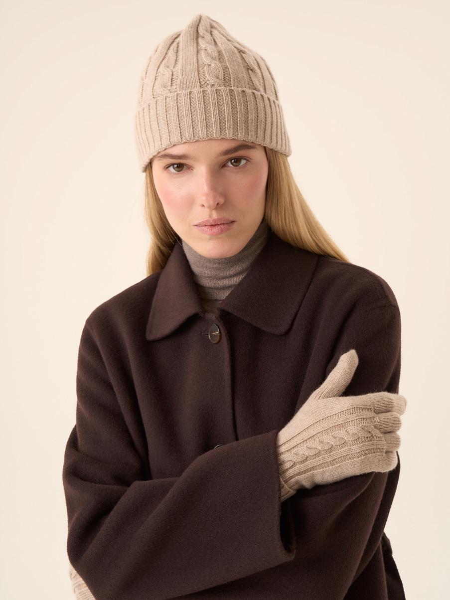 Шапка с шерстью мериноса и кашемиром