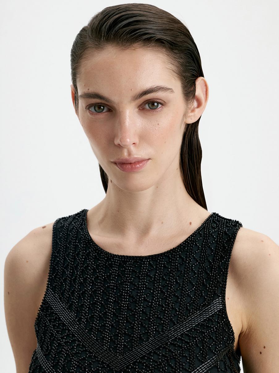 Топ расшитый бисером