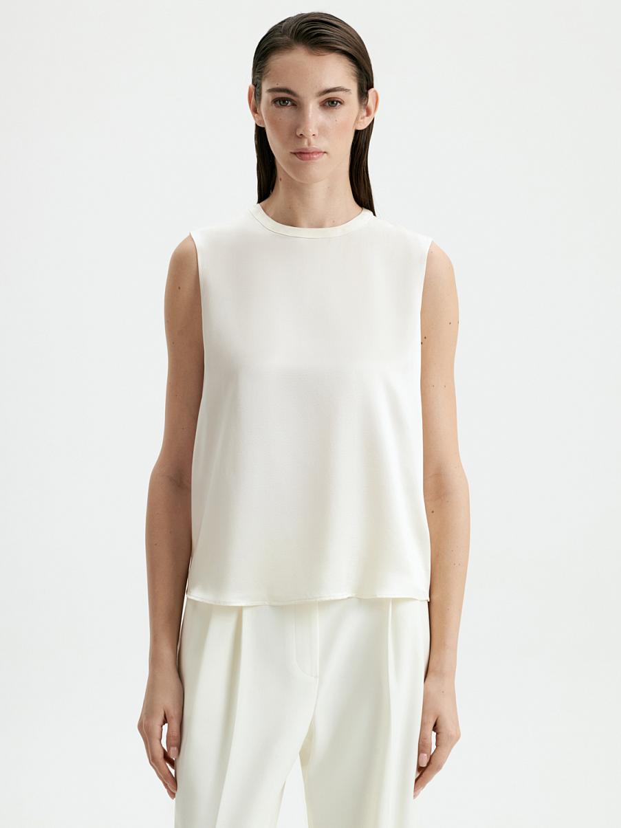 Топ из шелка