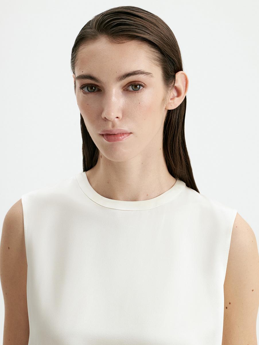 Топ из шелка