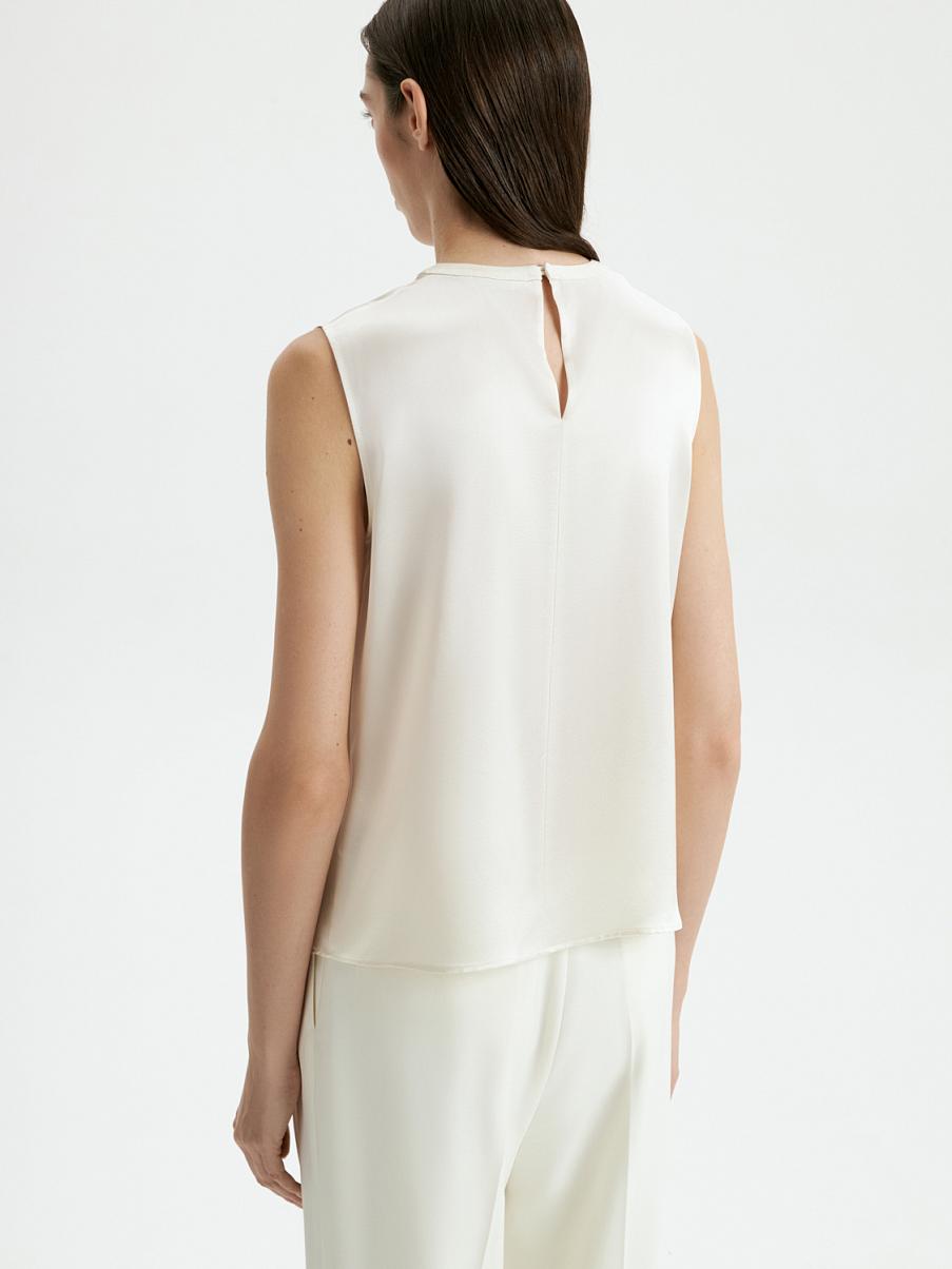 Топ из шелка