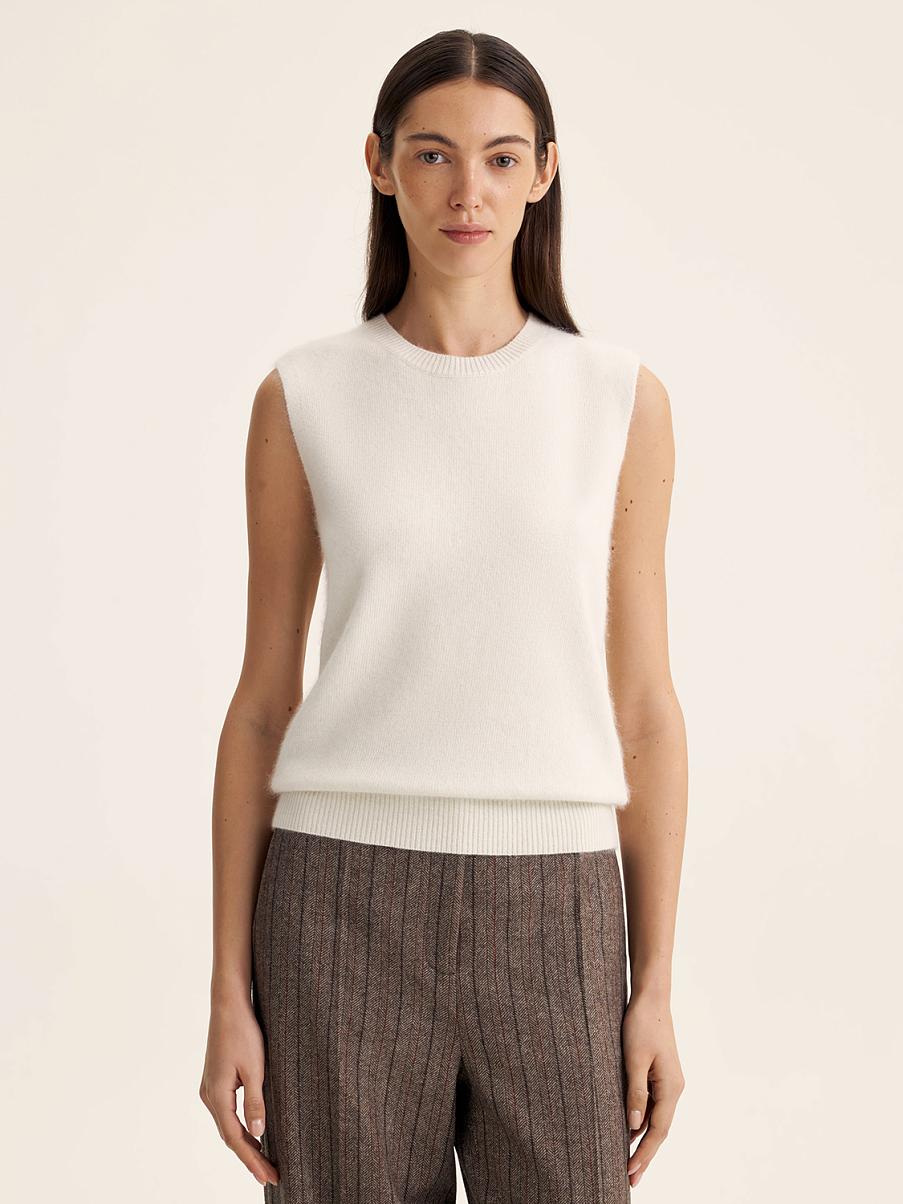 Трикотажный топ с шерстью