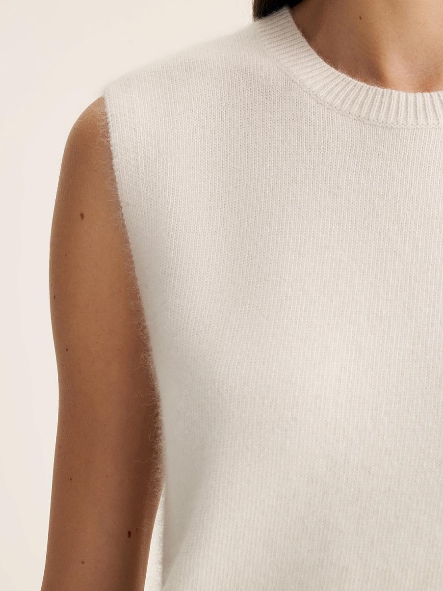 Трикотажный топ с шерстью