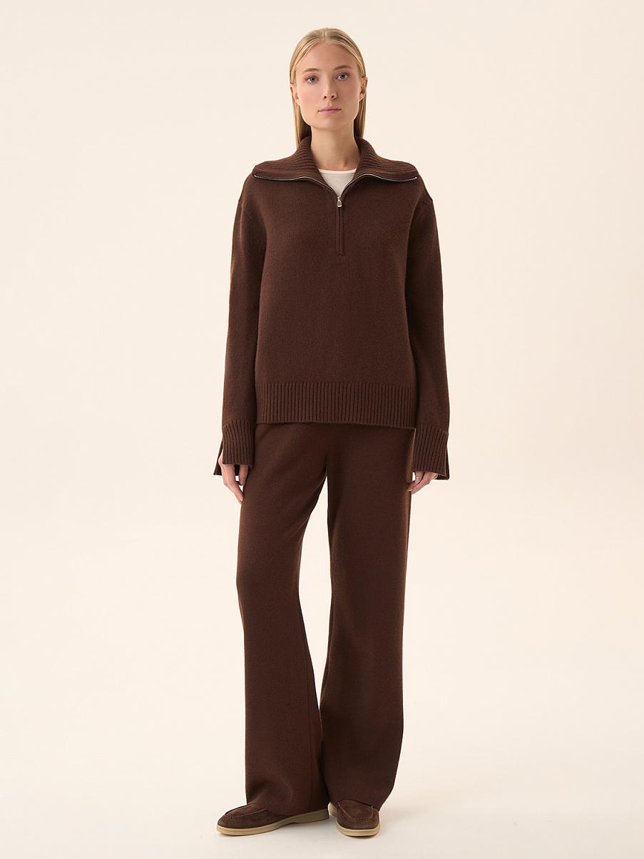 Трикотажные брюки из австралийской шерсти