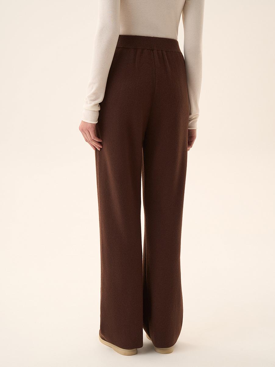 Трикотажные брюки из австралийской шерсти