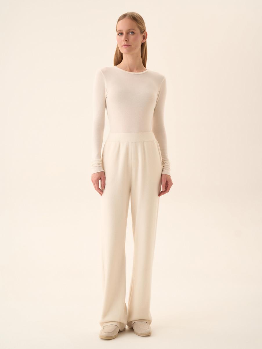 Трикотажные брюки из австралийской шерсти