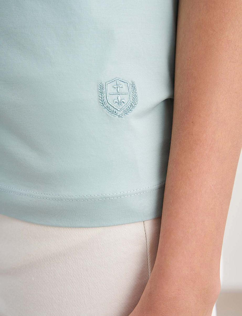 Хлопковая футболка оверсайз