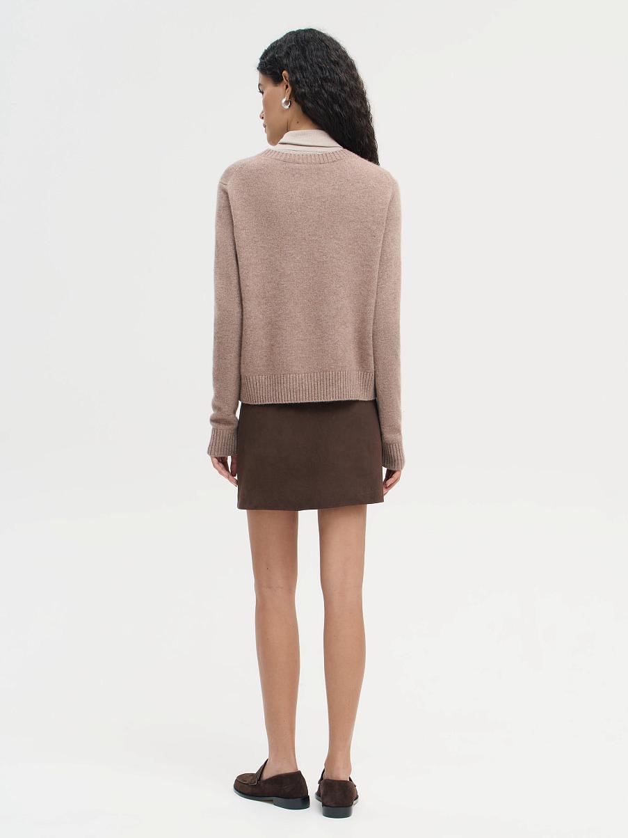 Джемпер из шерсти с кашемиром