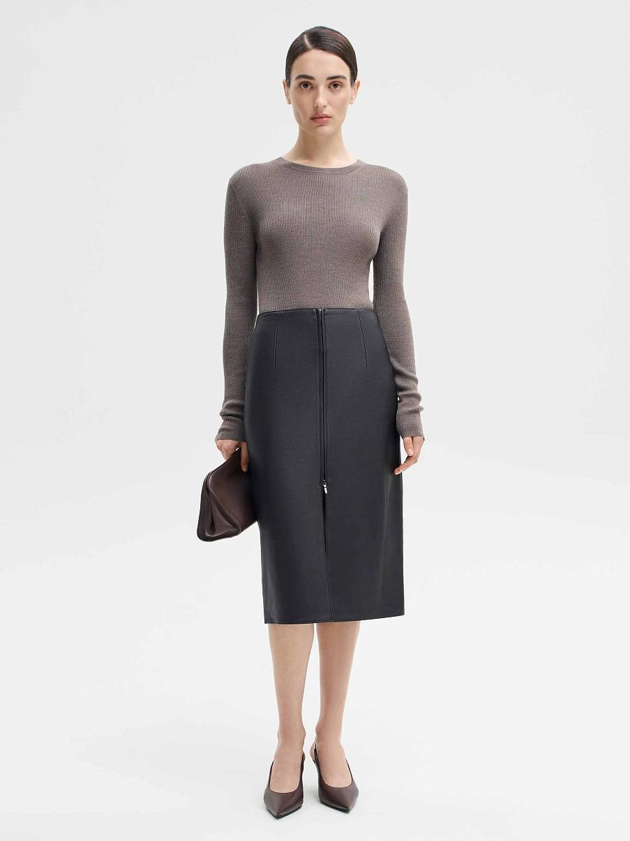 Джемпер из мериноса с шелком