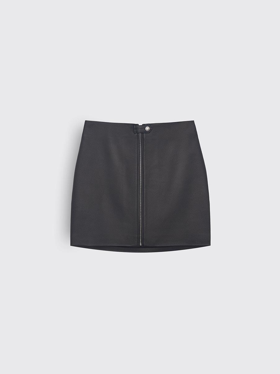 Юбка из кожи