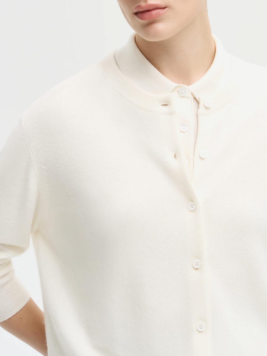 Кардиган из мериноса с кашемиром