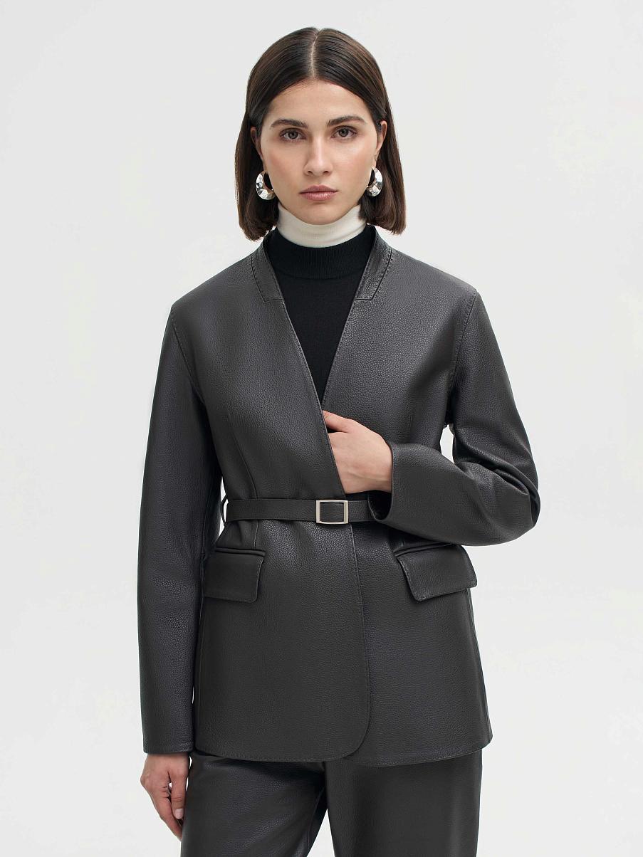 Жакет из кожи