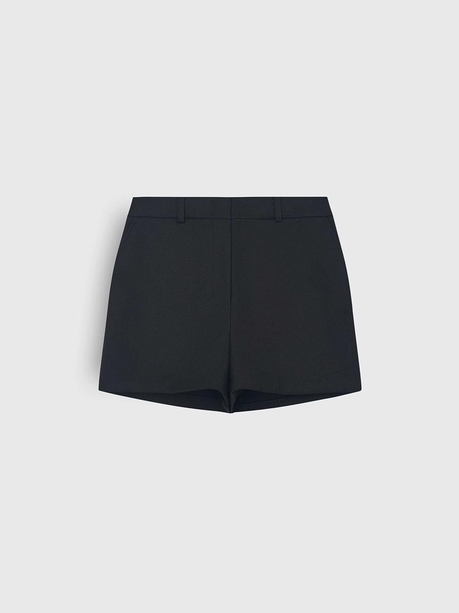 Шорты из костюмной ткани