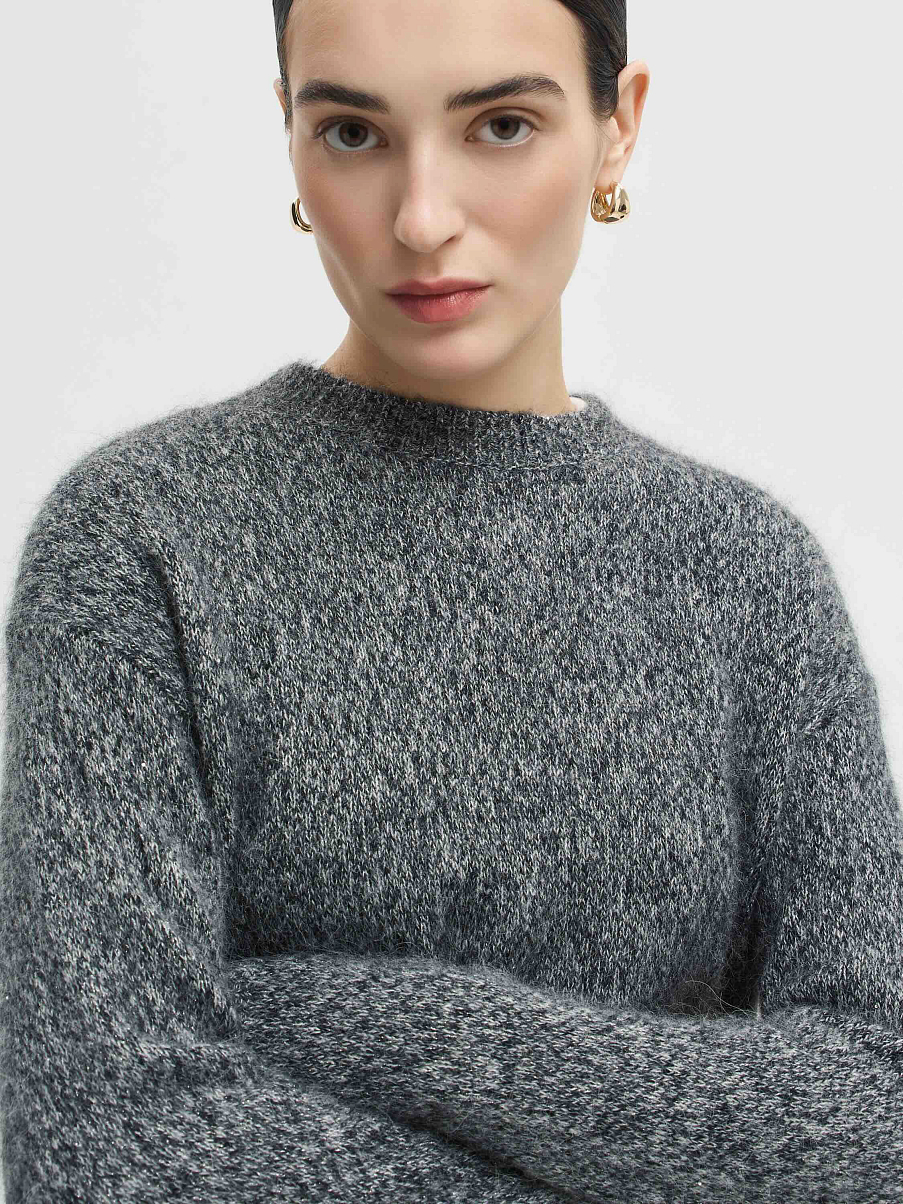 Джемпер из шерсти и мохера