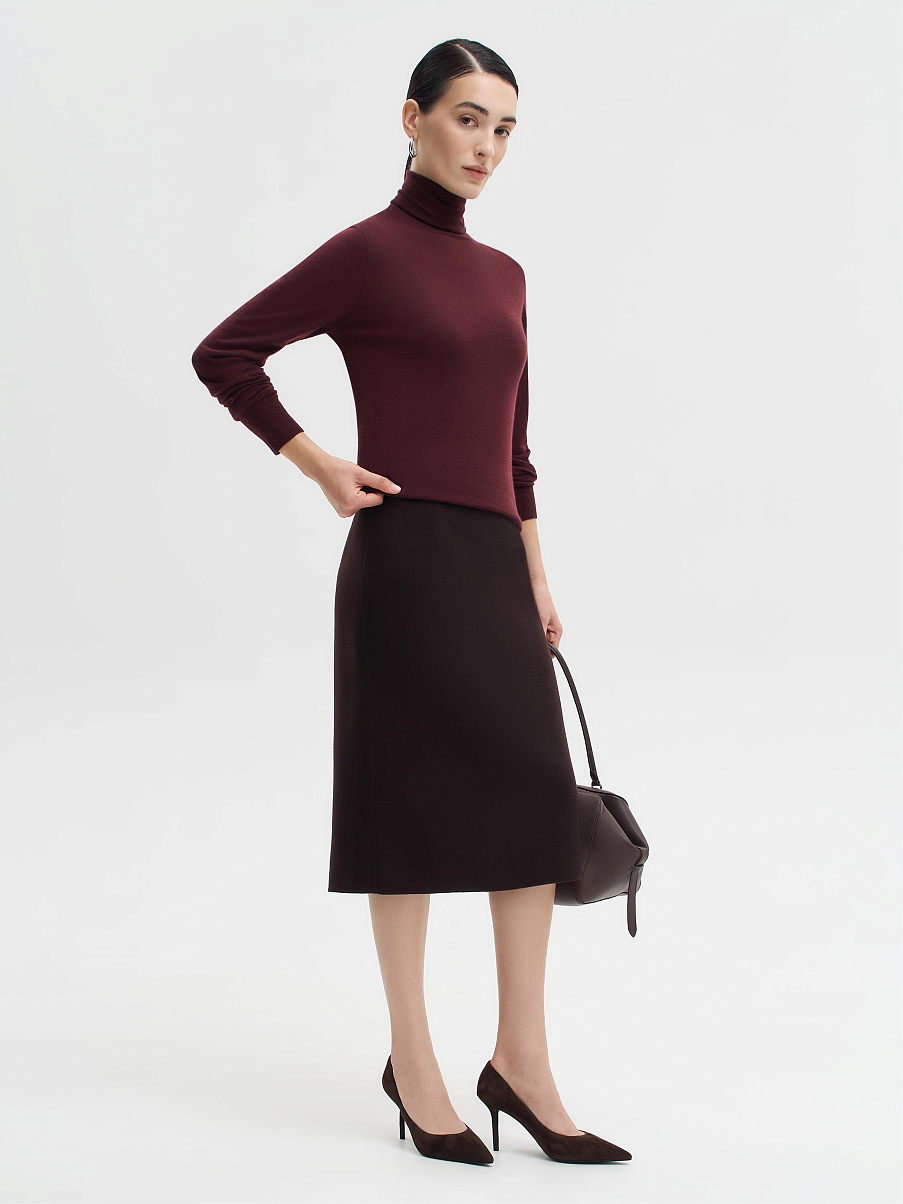 Водолазка из мериноса с кашемиром