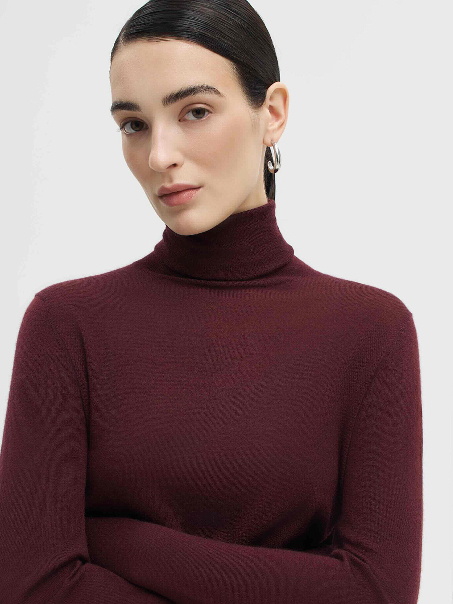 Водолазка из мериноса с кашемиром