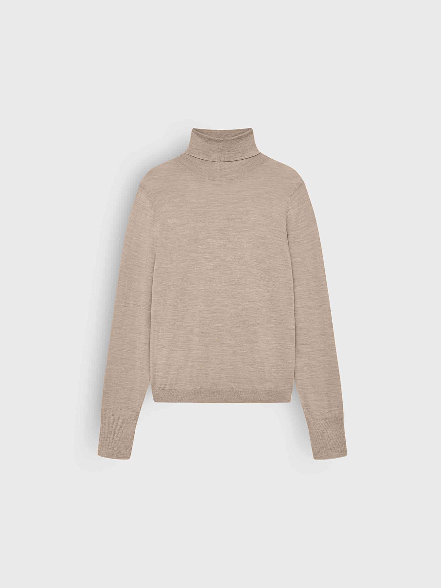 Водолазка из мериноса с кашемиром