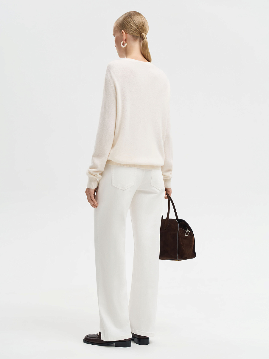 Джемпер из шерсти с кашемиром