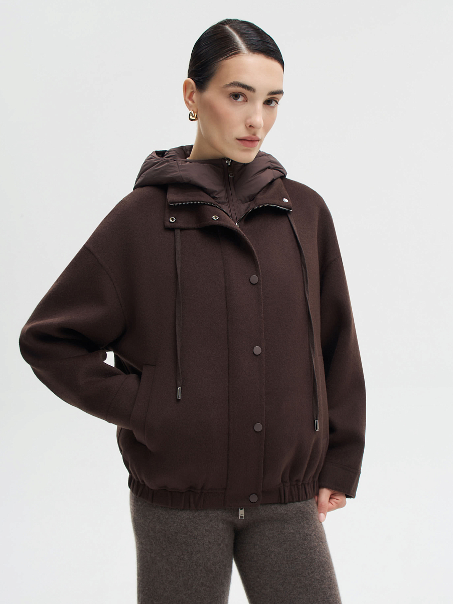 Куртка-жилет с капюшоном