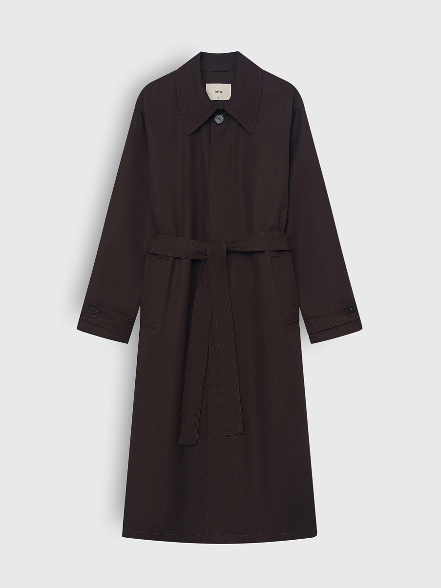 Тренч с поясом
