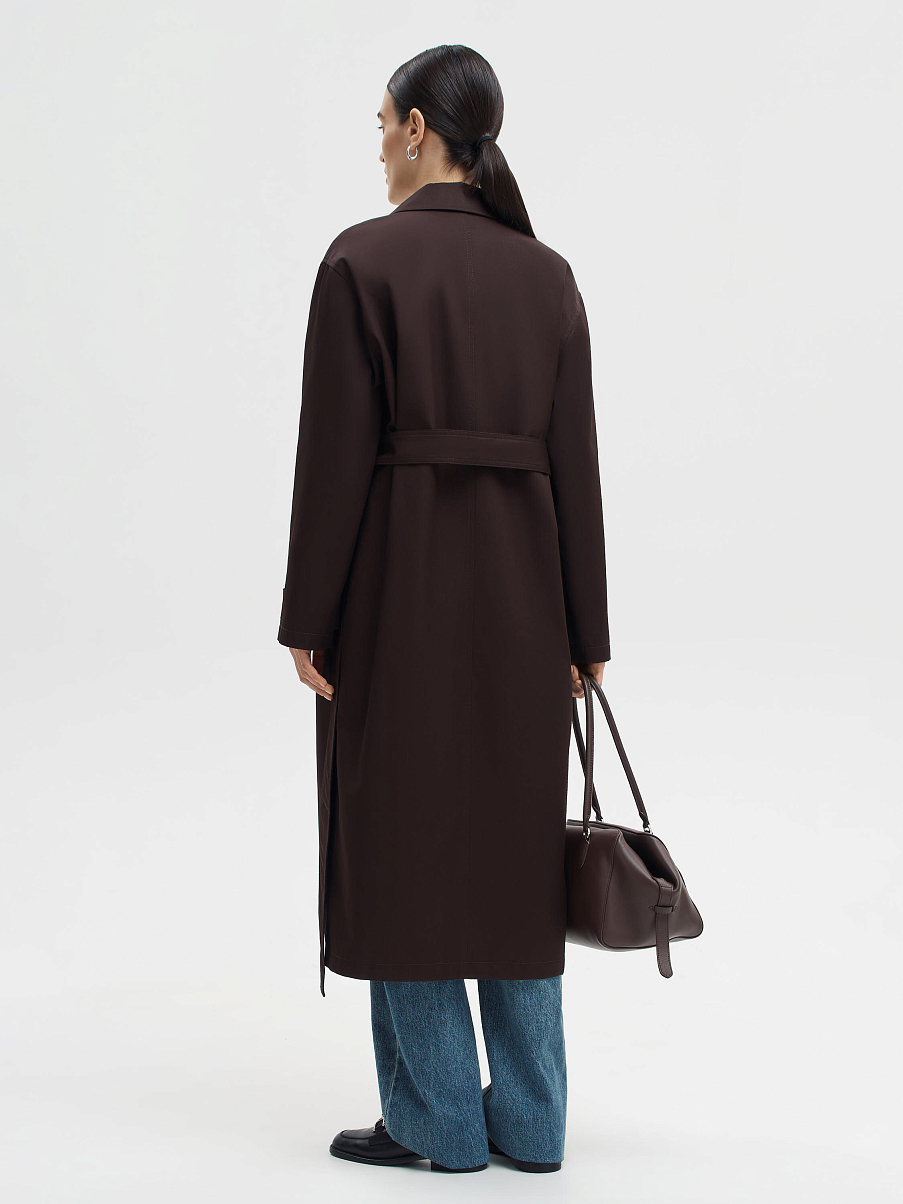 Тренч с поясом