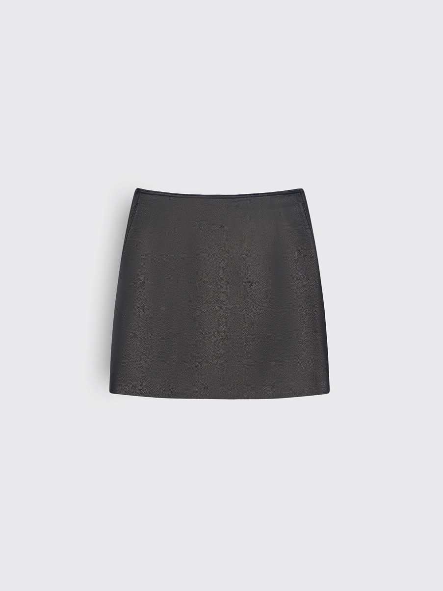 Юбка из кожи