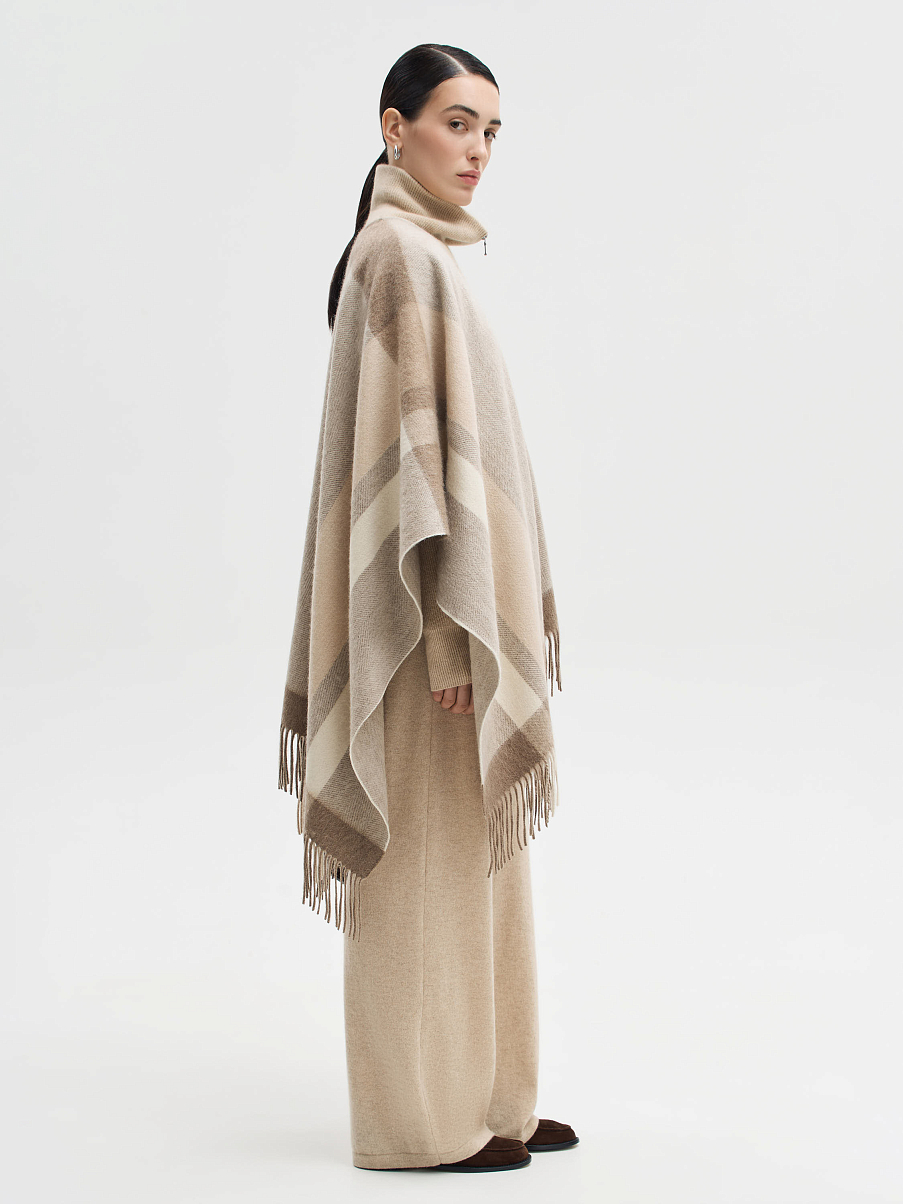 Пончо из 100% мериноса