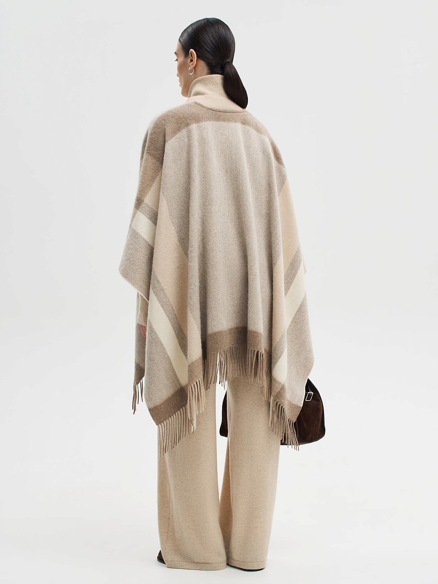 Пончо из 100% мериноса