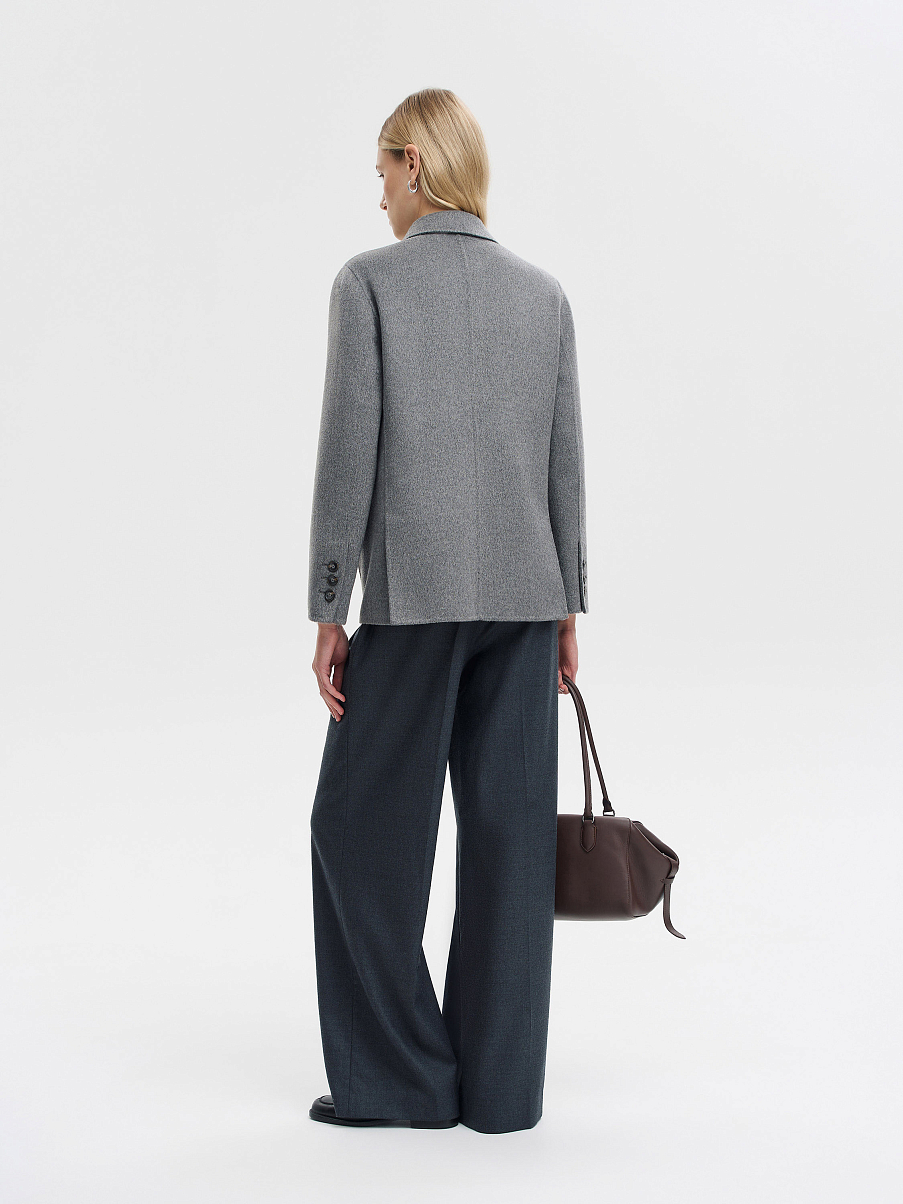 Полупальто из шерсти