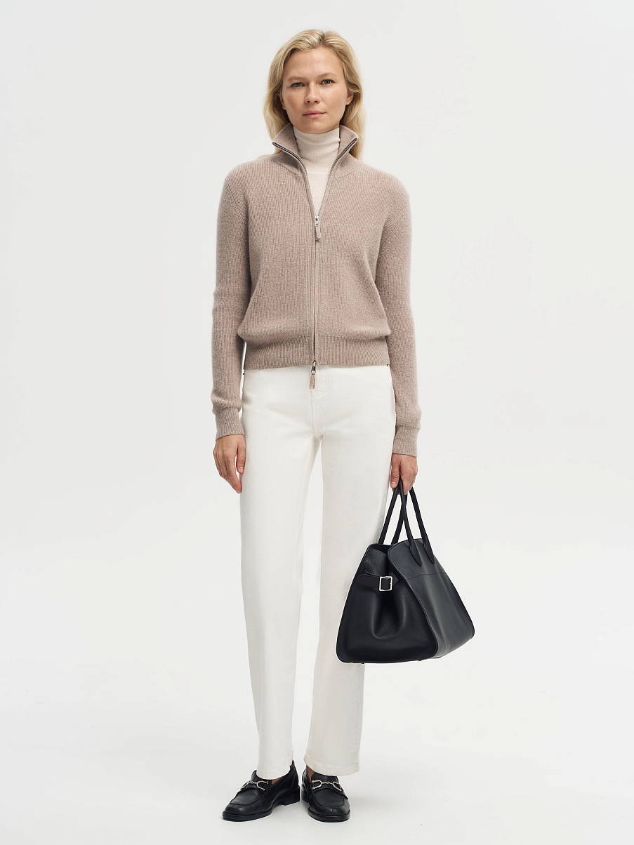 Кардиган из шерсти с кашемиром