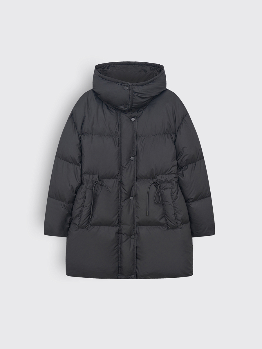 Пуховик приталенный