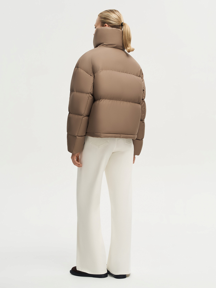 Пуховик утепленный укороченный