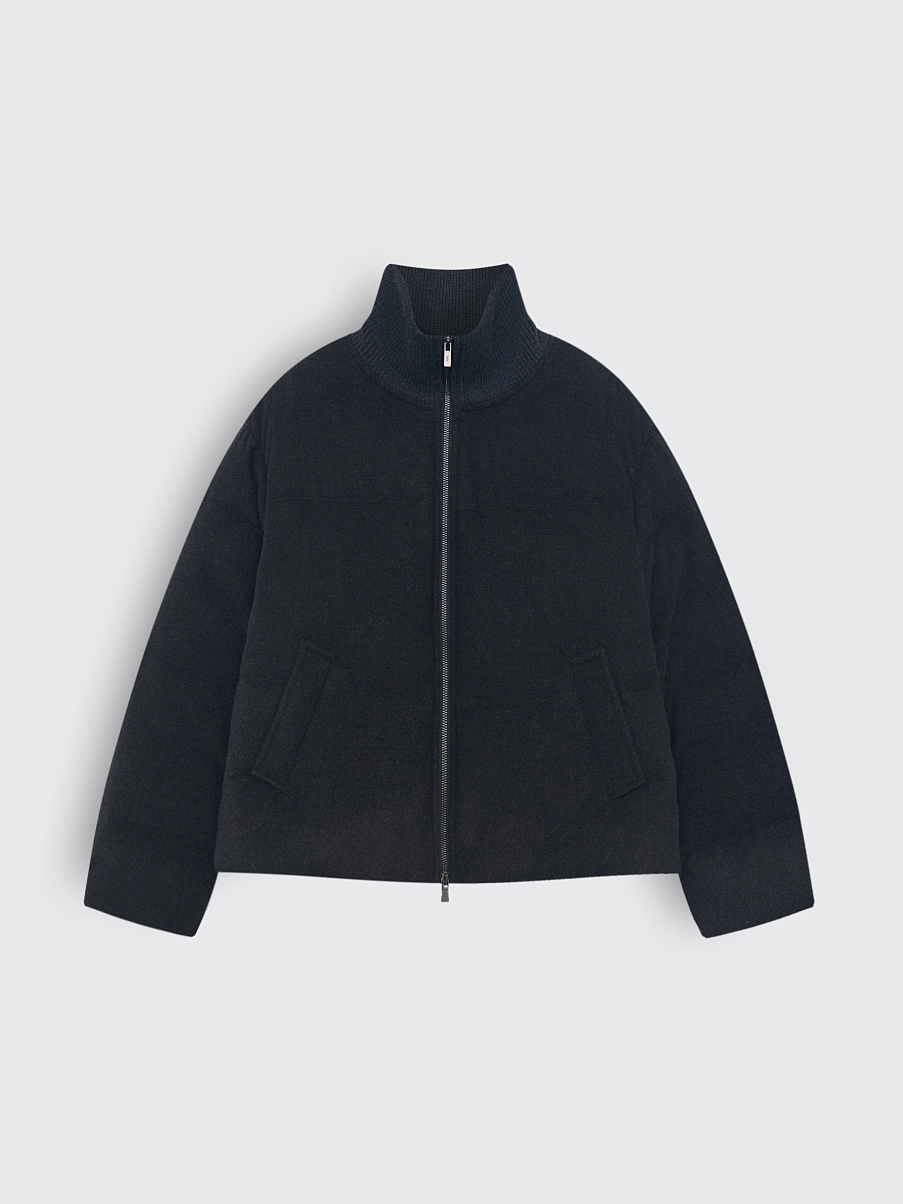 Пуховик из шерсти мериноса