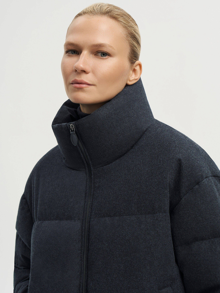 Пуховик из мериноса