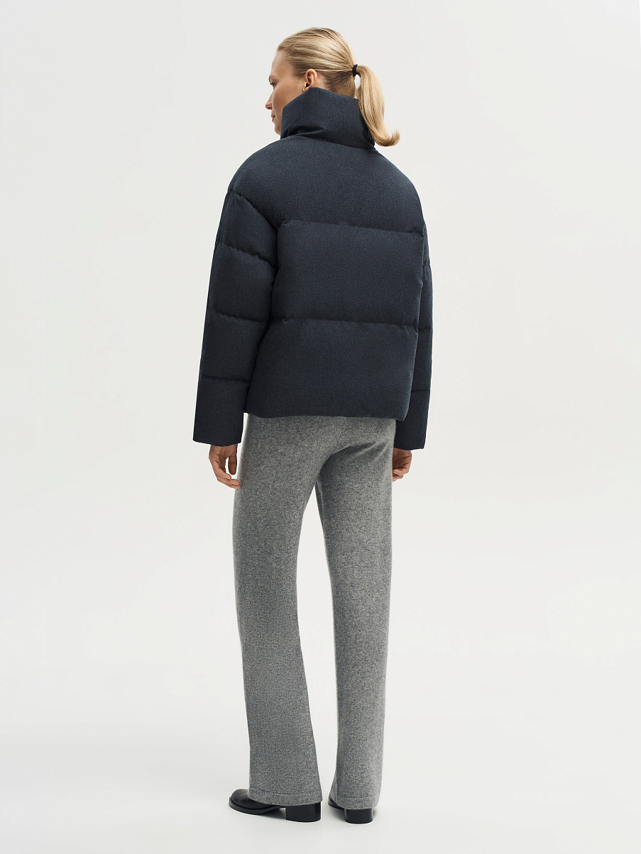 Пуховик из мериноса