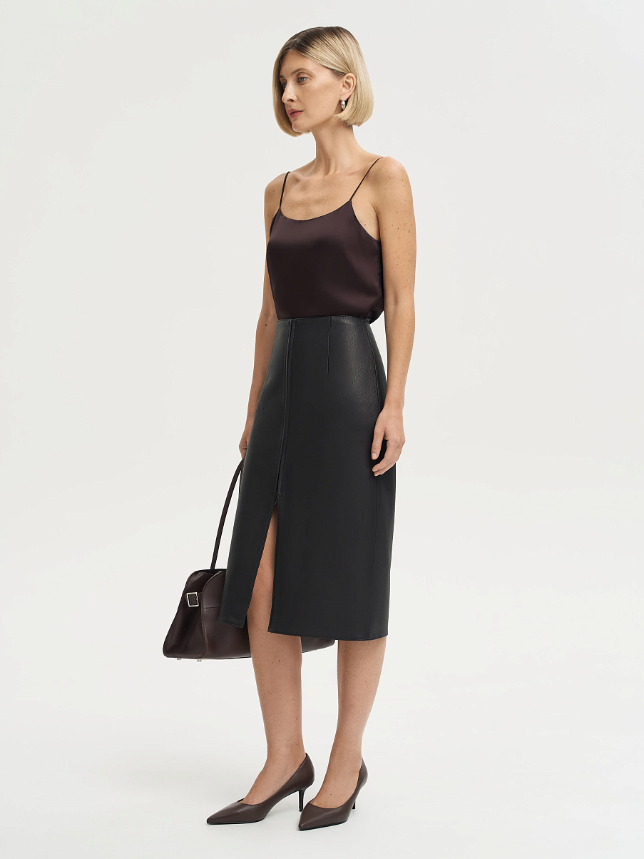 Лодочки из кожи