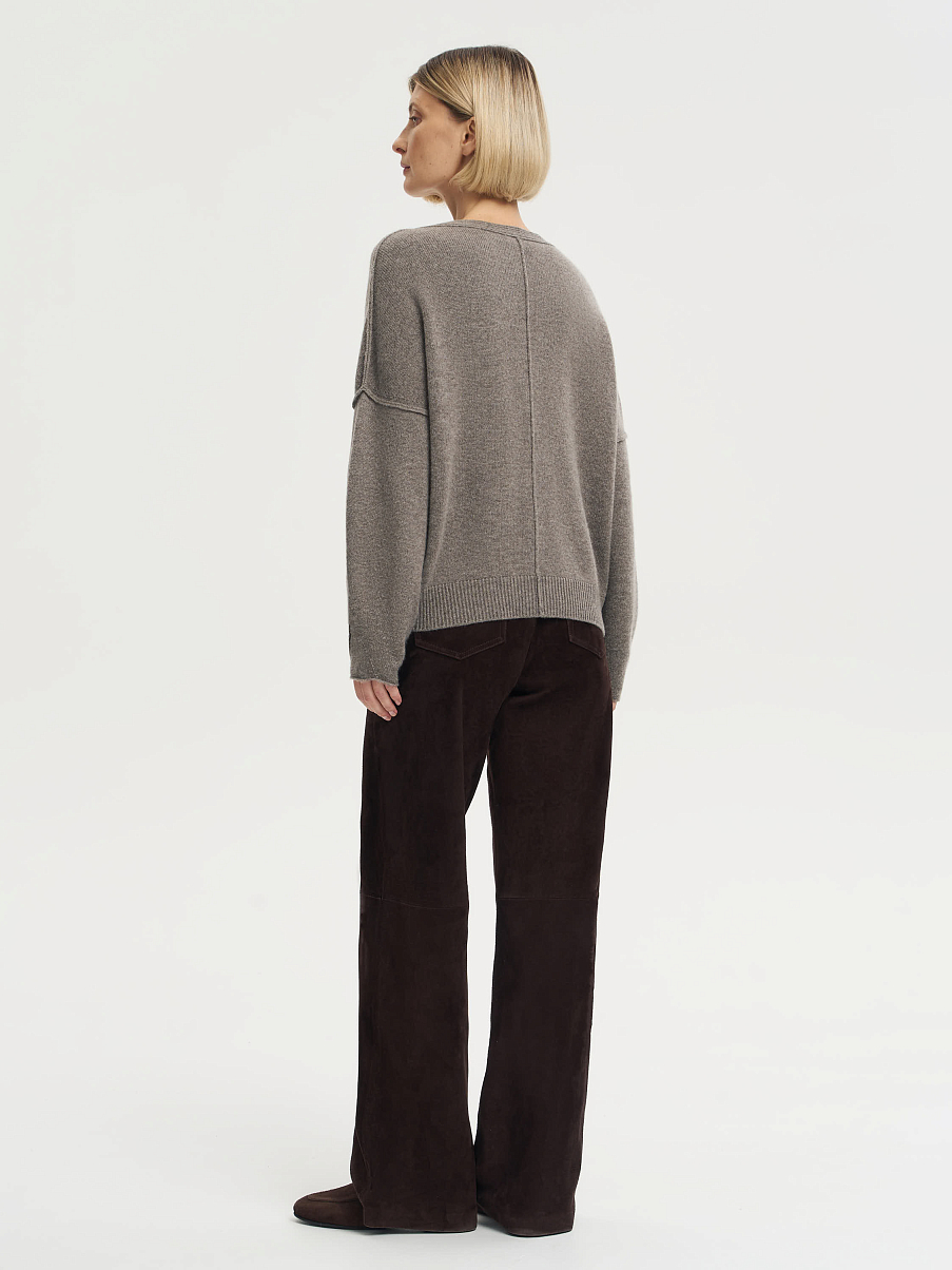 Кардиган из шерсти с кашемиром